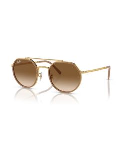 Óculos de Sol Ray-Ban RB3765 Dourado Arista Lente Verde G-15