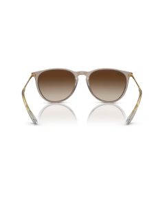 Óculos de Sol Ray-Ban Erika Classic RB4171 Marrom Claro Transparente