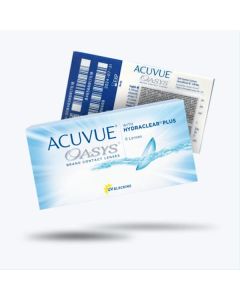 Lentes de contato ACUVUE OASYS com HYDRACLEAR PLUS  - Grau -5.50